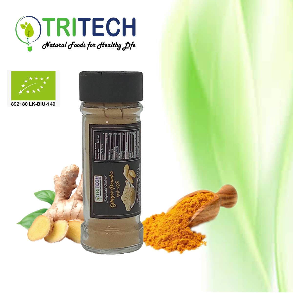 Dehydrated Organic Ginger Powder