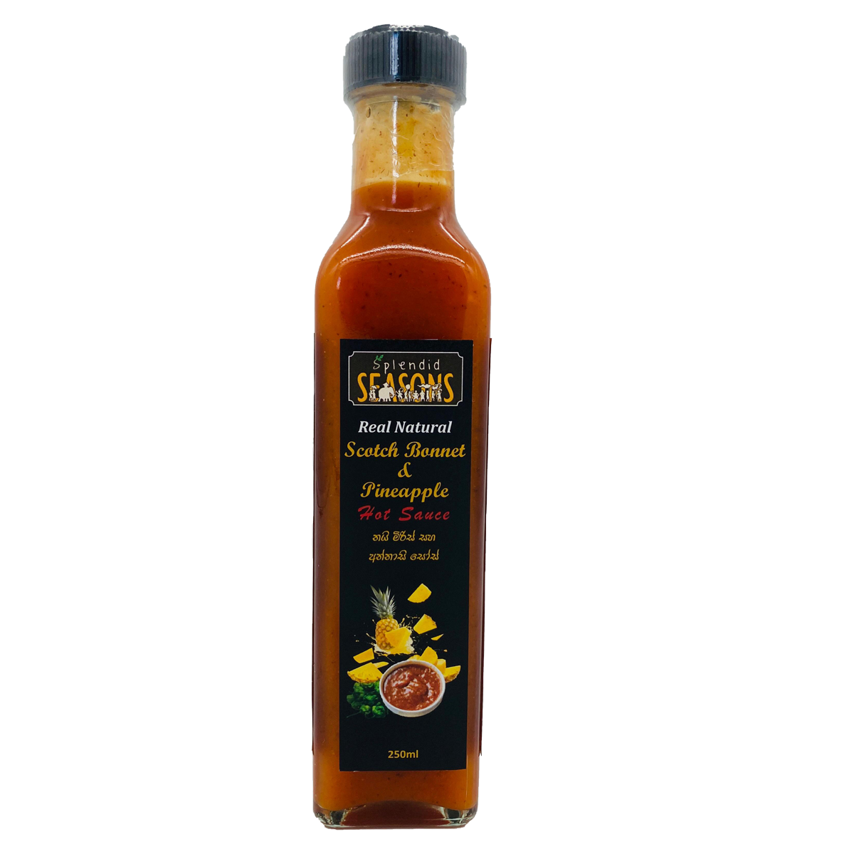 Scotch Bonnet Pepper & Pineapple Sauce