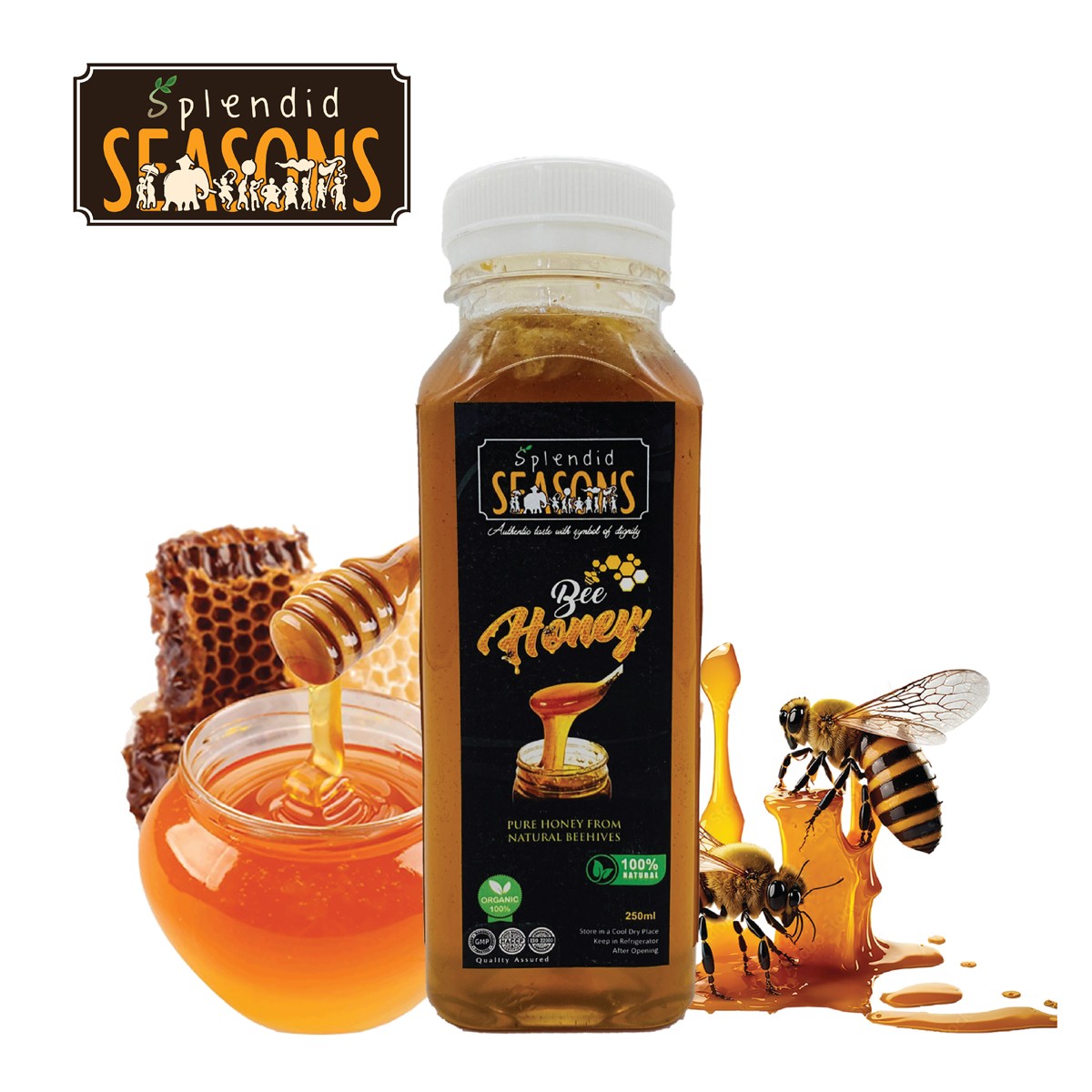 Natural Rain Forest Bee Honey - 250ml