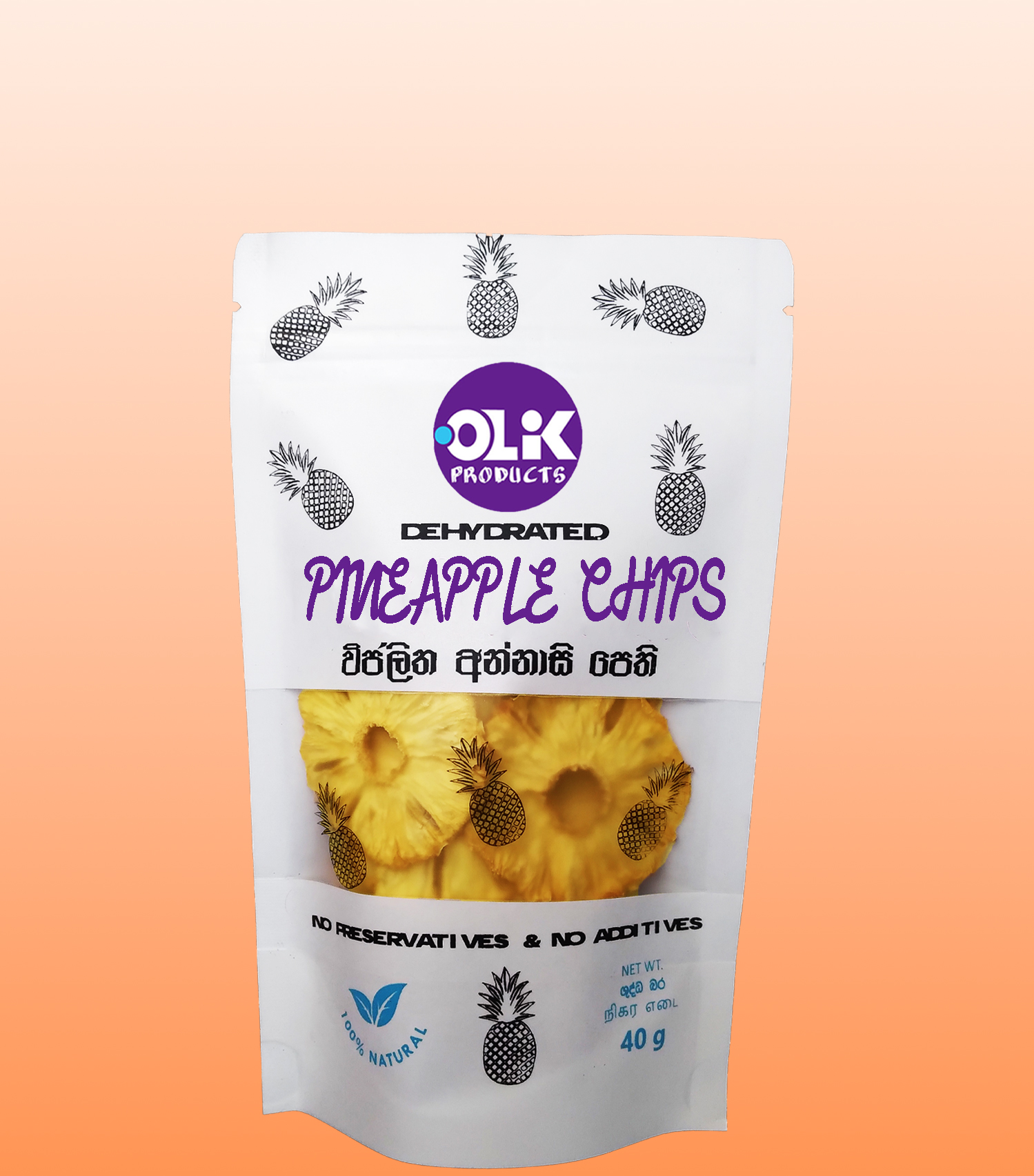 Dehydrated Pineapple Chips